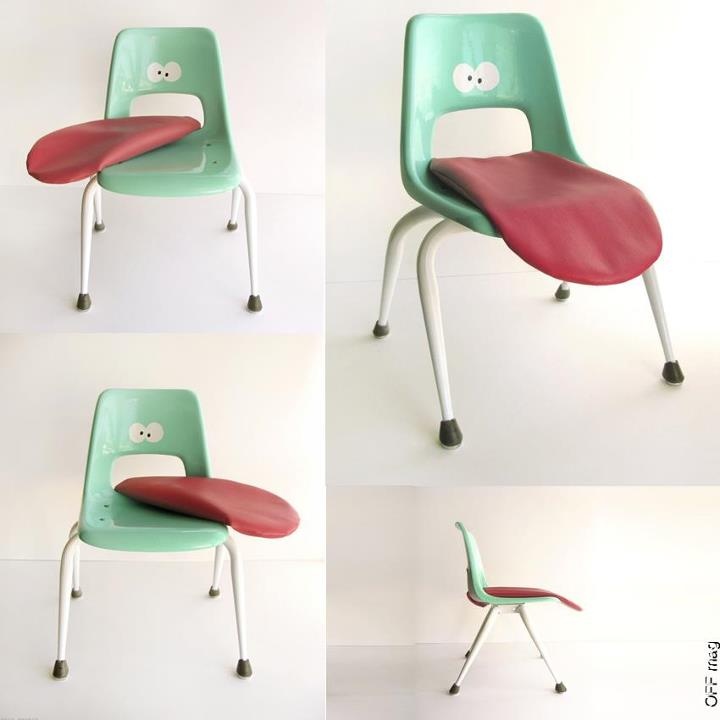أشكال كراسي مضحكة