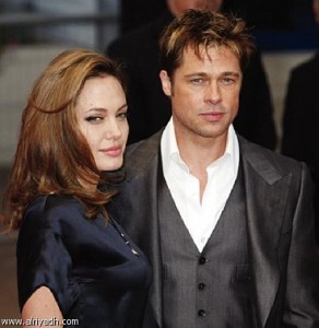 انجيلينا جولي وبراد بيت