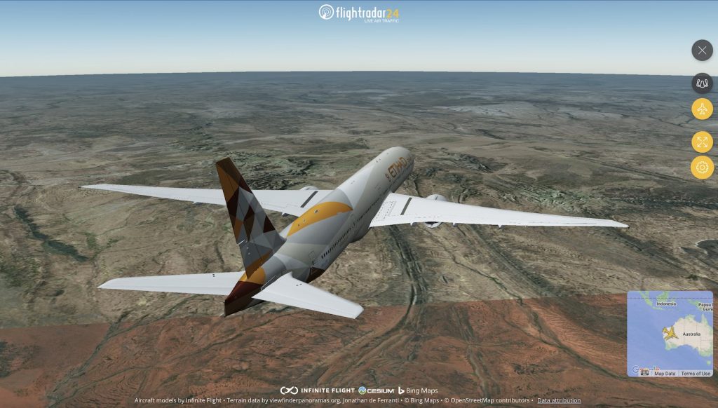 Flightradar لتتبع الطائرات لحظة بلحظة