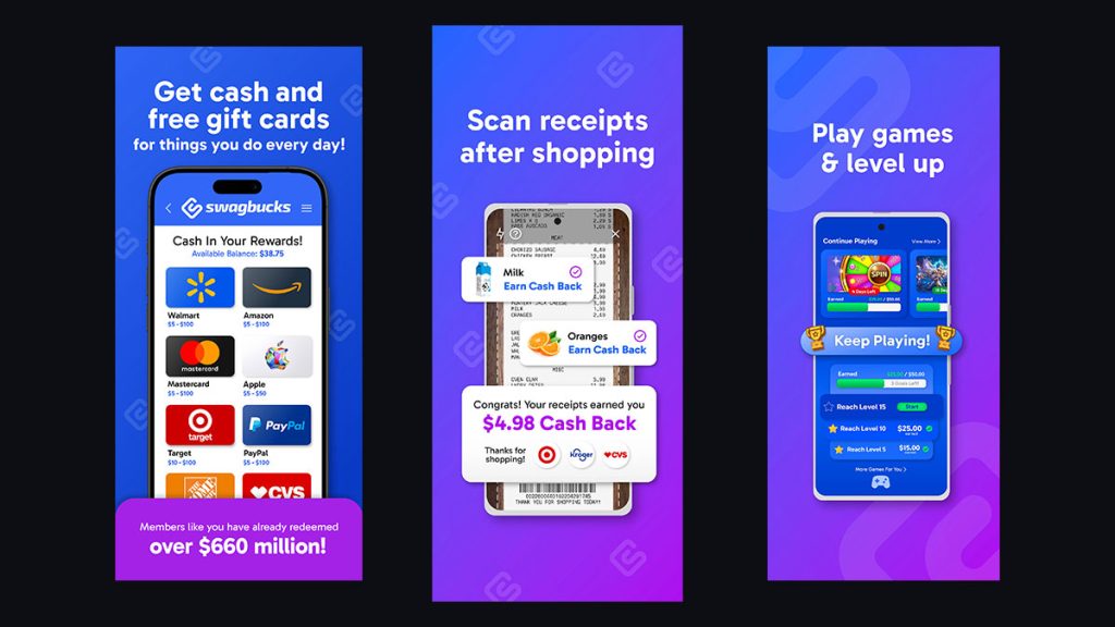 اكسب المال من استطلاعات الرأي عبر تطبيق Swagbucks