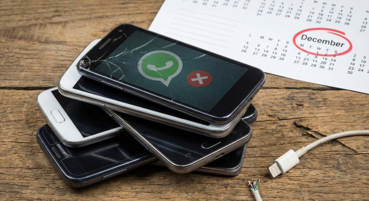 واتساب يودع هذه القائمة من الهواتف نهائياً في ديسمبر