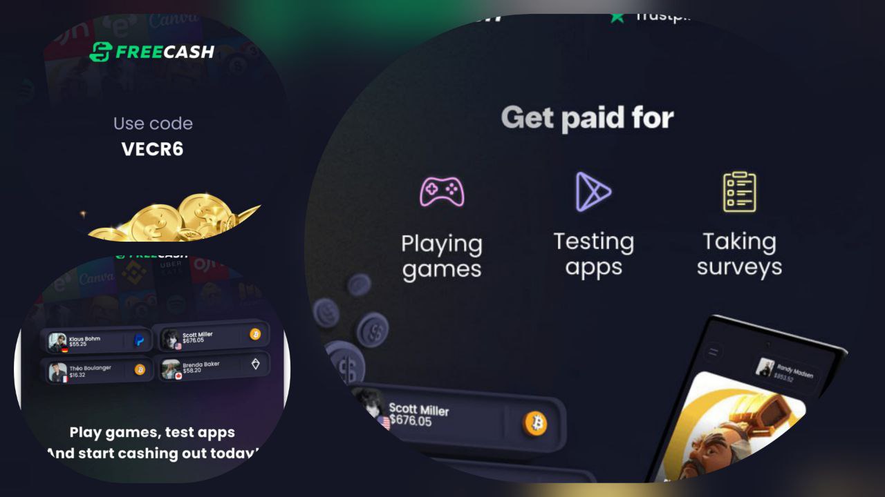 اربح المال من الإنترنت بسهولة مع منصة ‎FreeCash‎